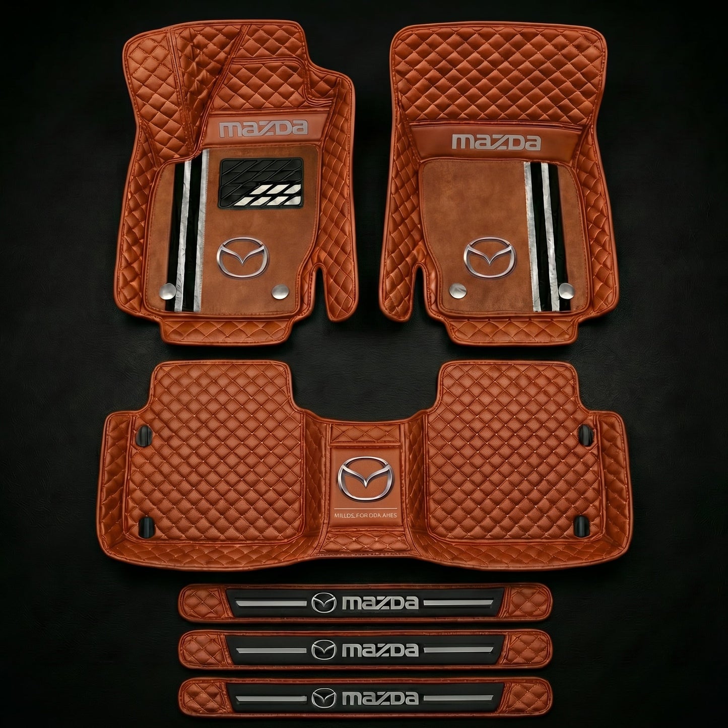 Set di tappetini auto premium, finitura in pelle – pulizia ed eleganza ogni giorno