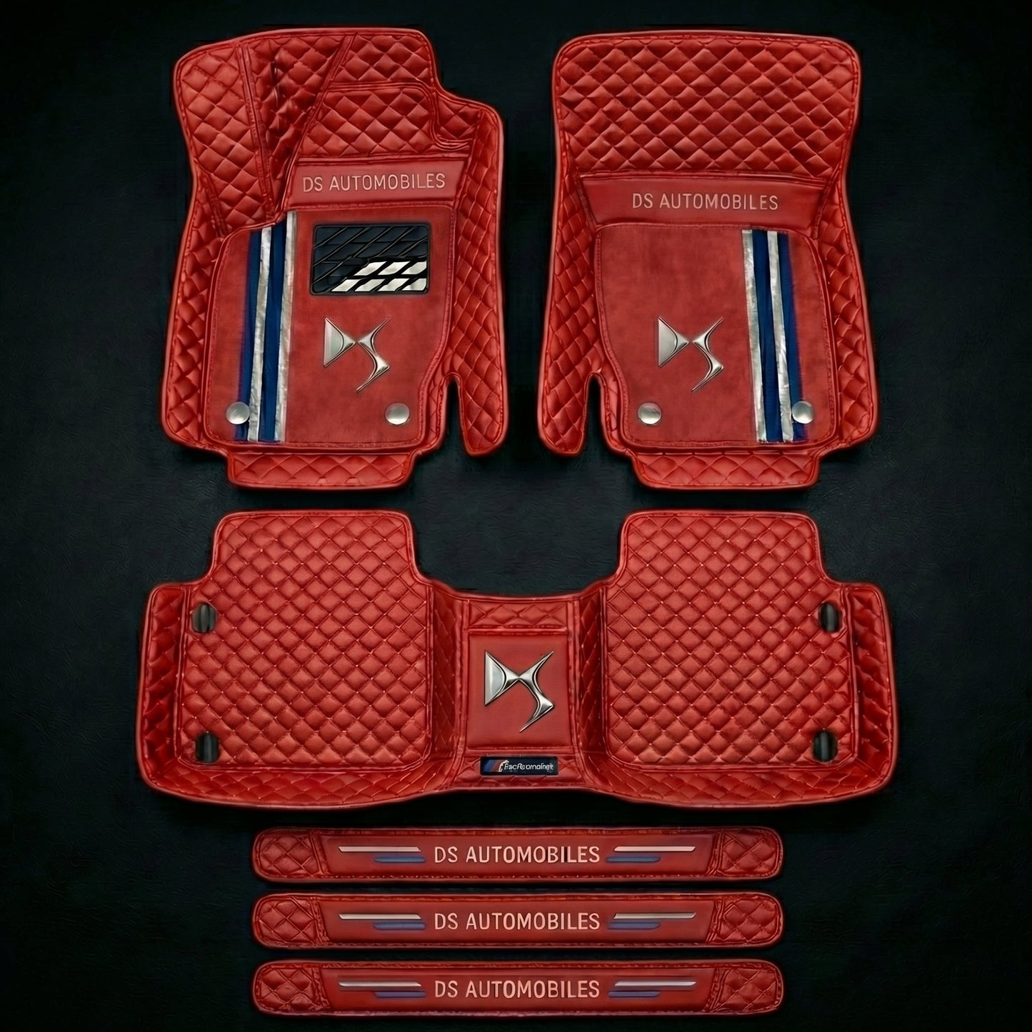 Set di tappetini auto premium, finitura in pelle – pulizia ed eleganza ogni giorno