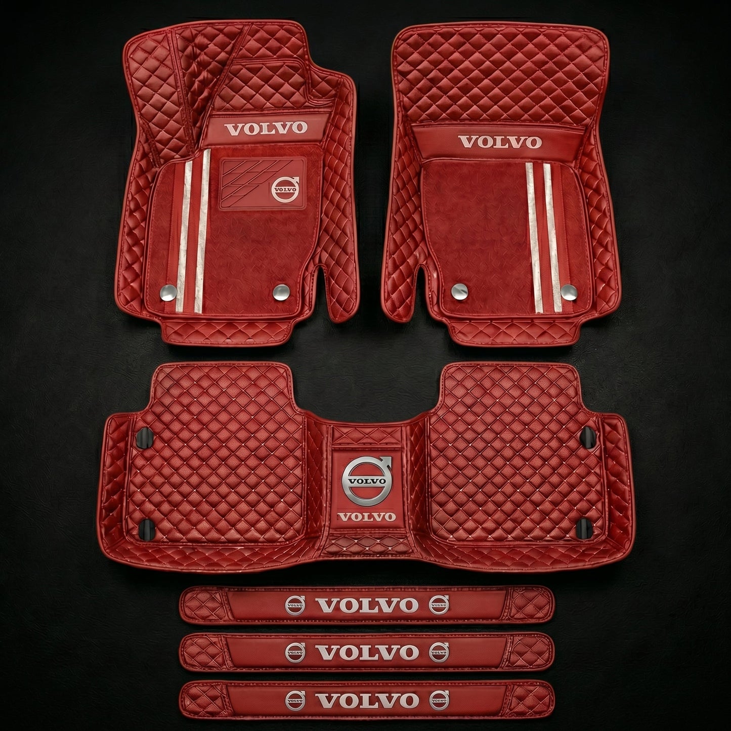 Set di tappetini auto premium, finitura in pelle – pulizia ed eleganza ogni giorno