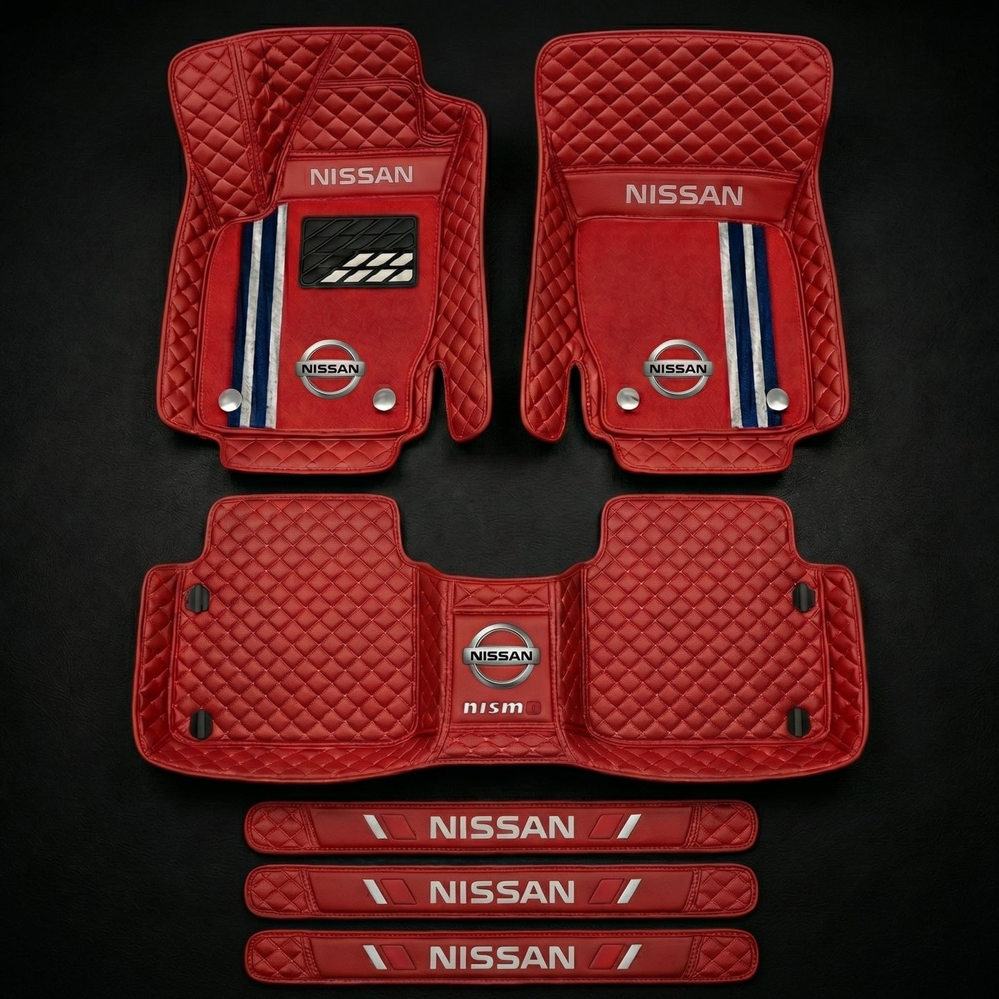 Set di tappetini auto premium, finitura in pelle – pulizia ed eleganza ogni giorno
