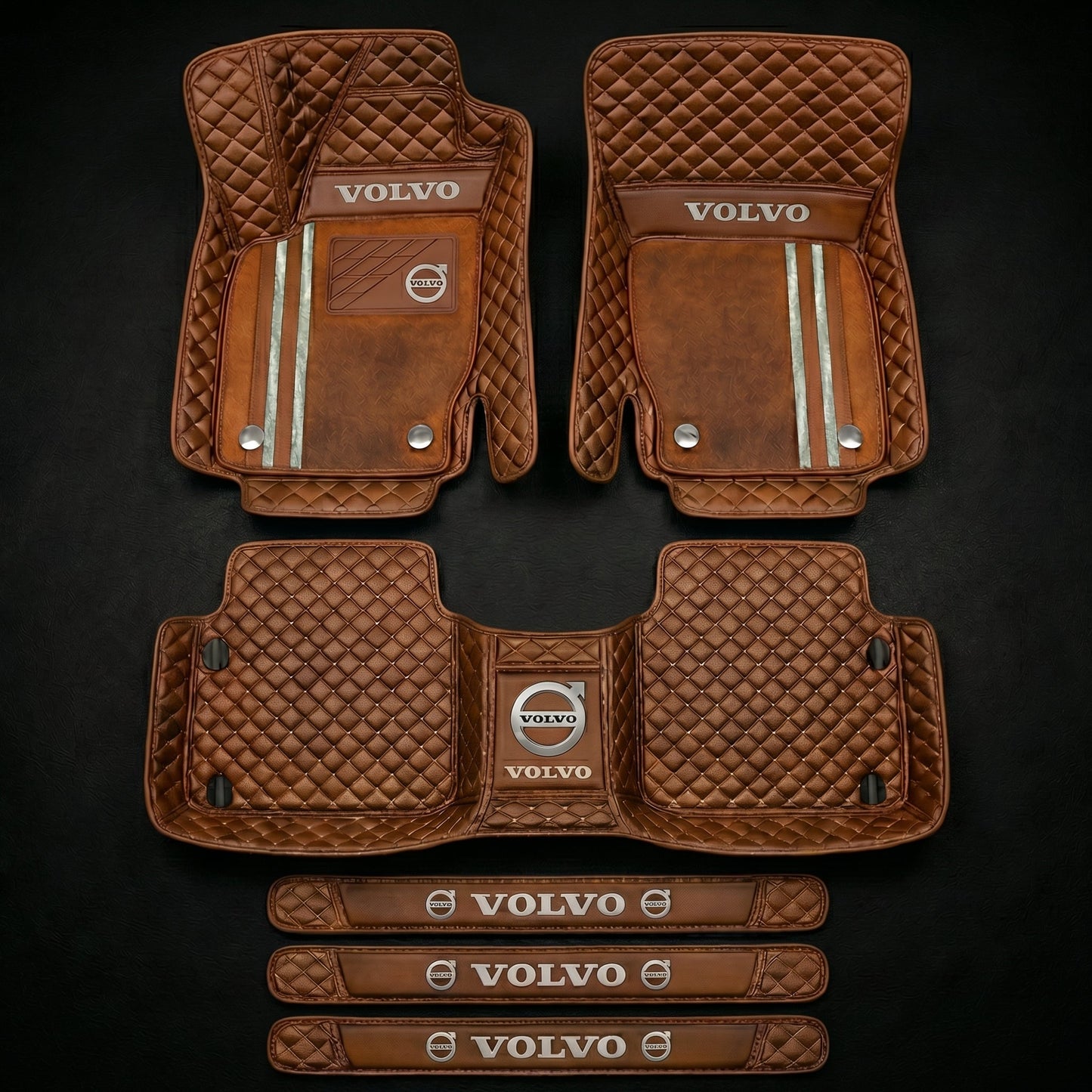 Set di tappetini auto premium, finitura in pelle – pulizia ed eleganza ogni giorno