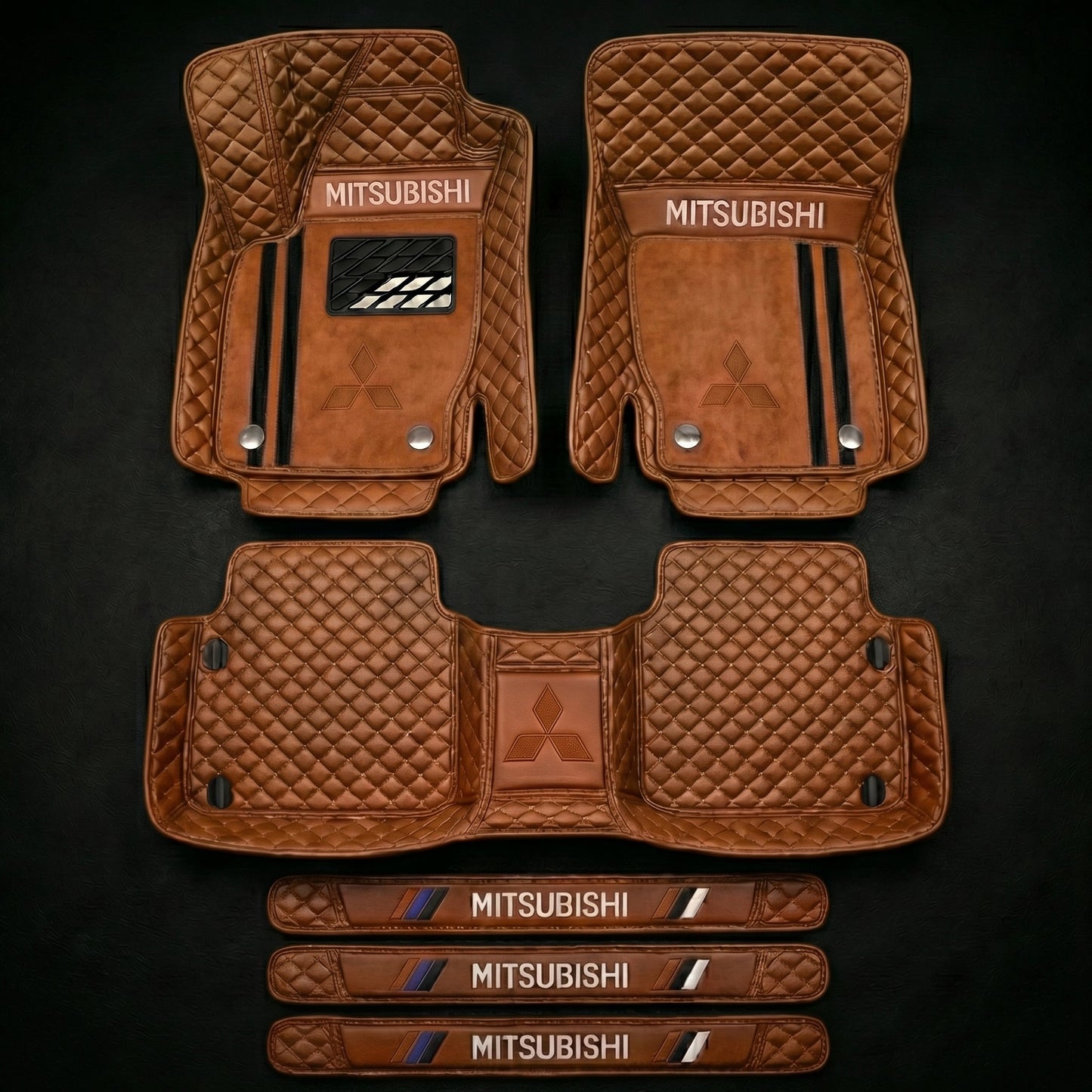 Set di tappetini auto premium, finitura in pelle – pulizia ed eleganza ogni giorno