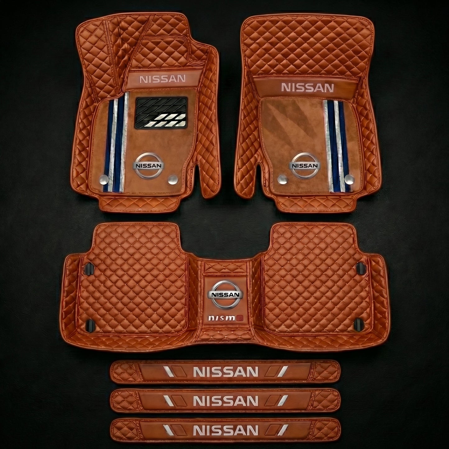 Set di tappetini auto premium, finitura in pelle – pulizia ed eleganza ogni giorno